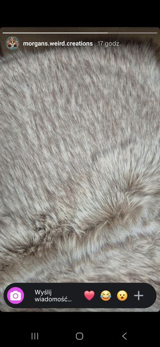 Fursuit furry futro sztuczne