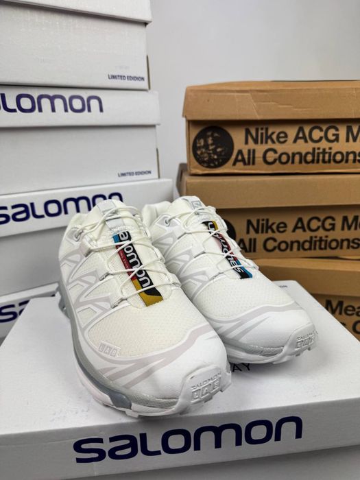 РОЗПРОДАЖ Кросівки Salomon XT-6 GORE-TEX Кроссовки Саломон Білі