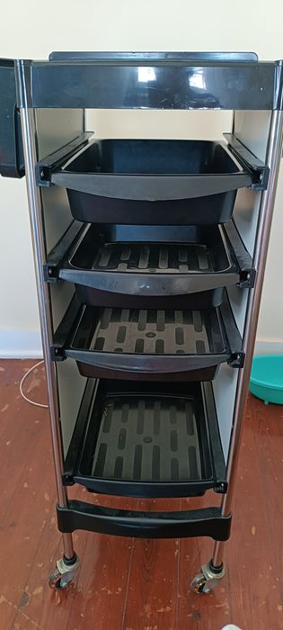 Carrinho auxiliar cabeleireiro