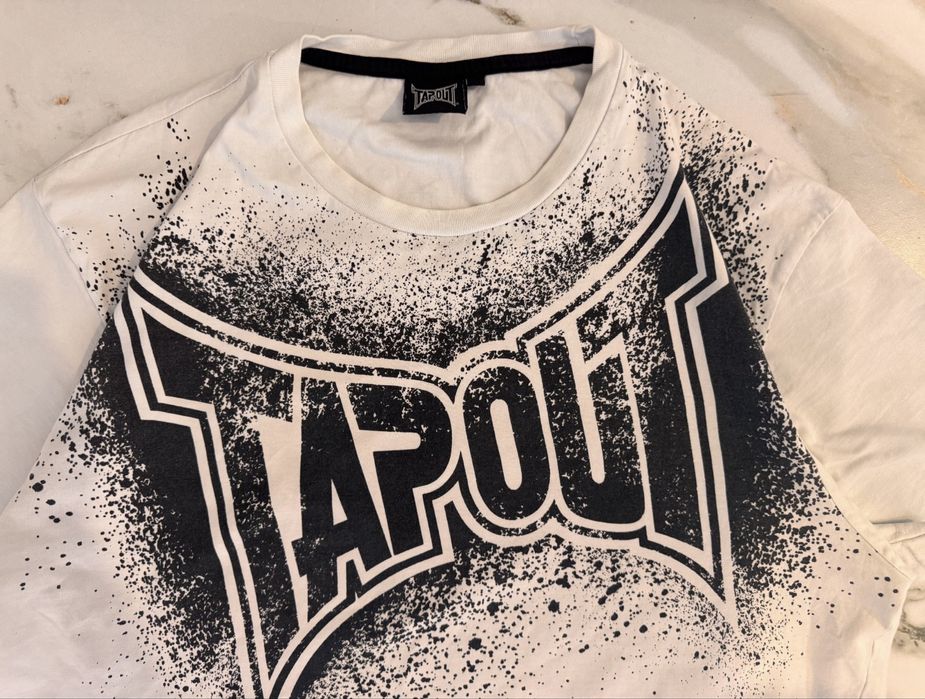 Біла Футболка tapout