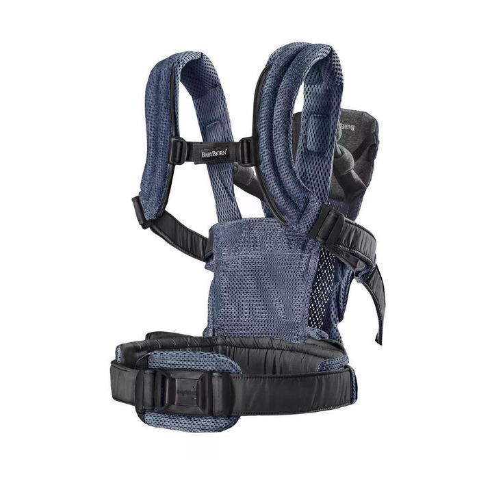 Marsúpio BabyBjörn Harmony – Azul (Como Novo)
