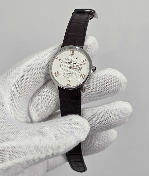 Жіночий годинник Eterna Artena 2510.41 Swiss made 34mm