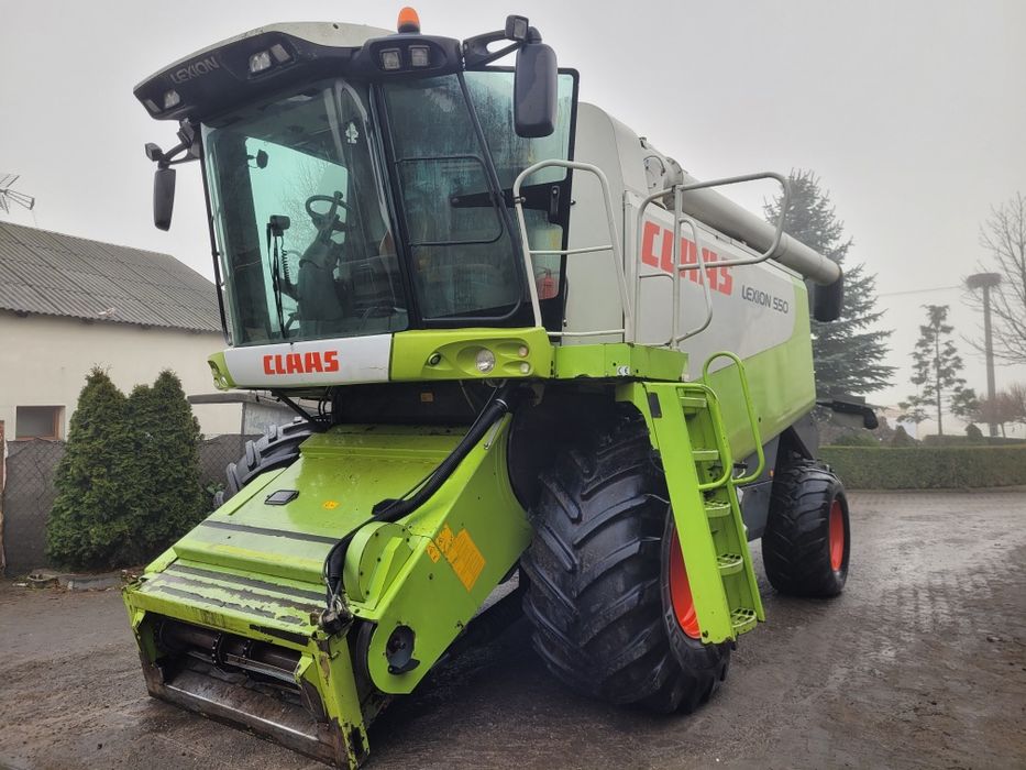 Kombajn Claas Lexion 550 V660 Od ROLNIKA