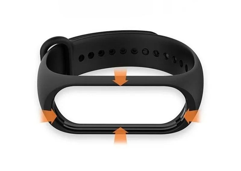 Силиконовый браслет Mi Band 7 6 5 4 3