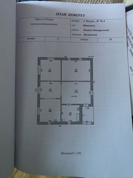 Будинок  для сімі.