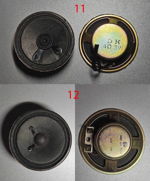 Динамики от колонок разные