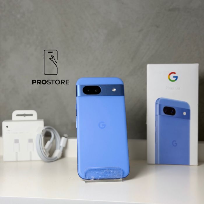 Sklep! Google Pixel 8a 128GB Bay Blue | Stan Idealny | Gwarancja 3msc | Faktura VAT Marża |