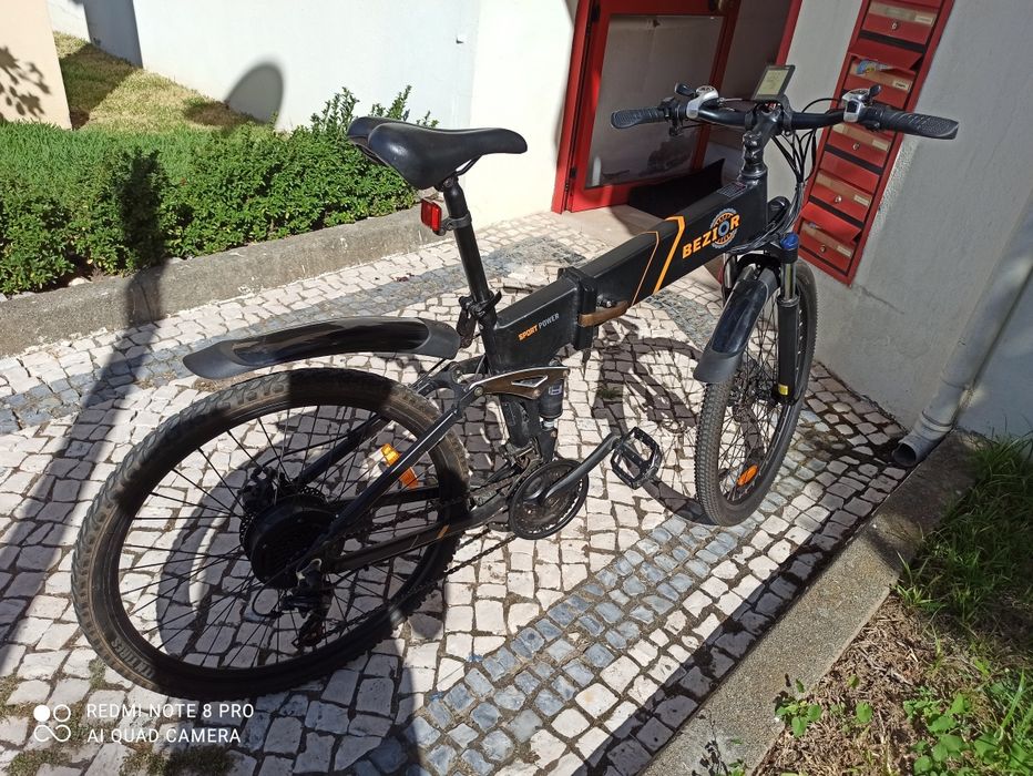 Bicicleta elétrica 500W 48V