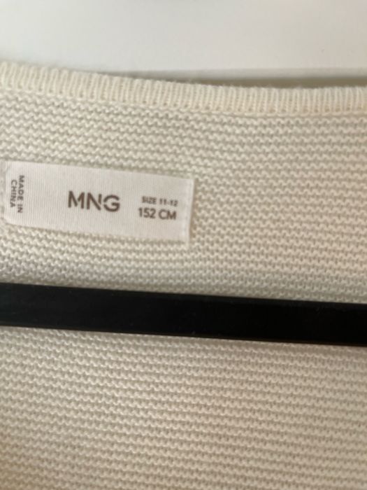 Sweterek mango ecru 152 jak nowy