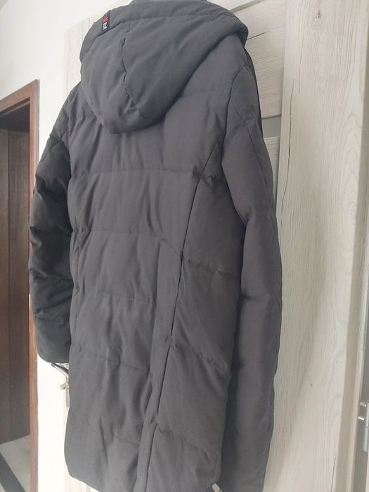 Ďługa kurtka zimowa pikowana ocieplana w roz.52