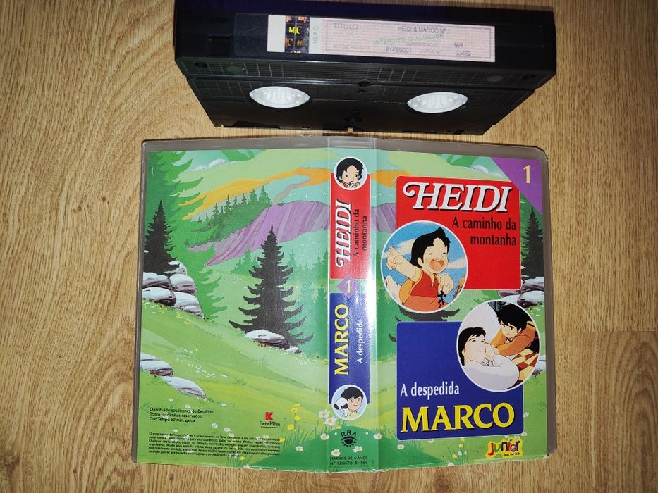 Cassette VHS Heidi Marco A Despedida