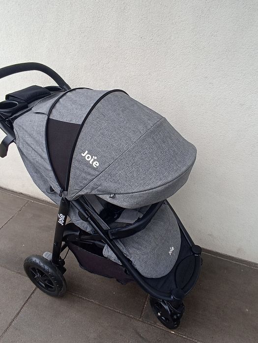 Wózek spacerowy joie litetrax air szary