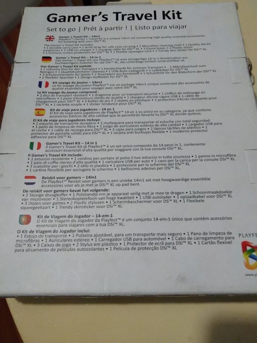 Nintendo DS XL Kit de 14 acessórios