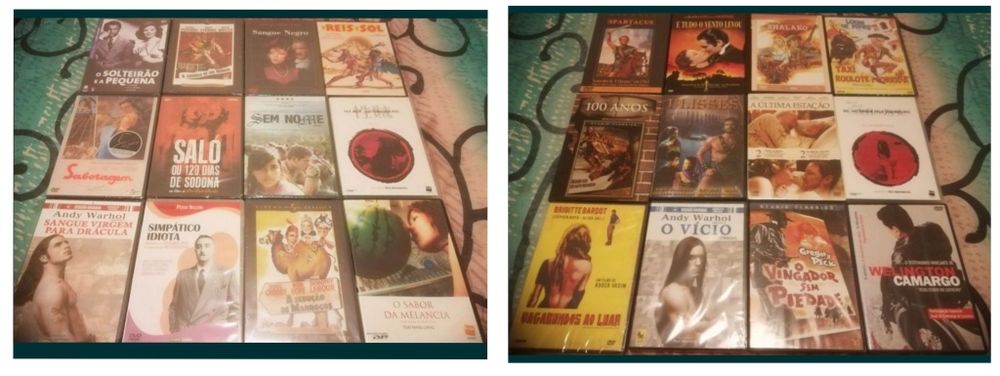 Lote 201 filmes DVD originais (LOTE 3)