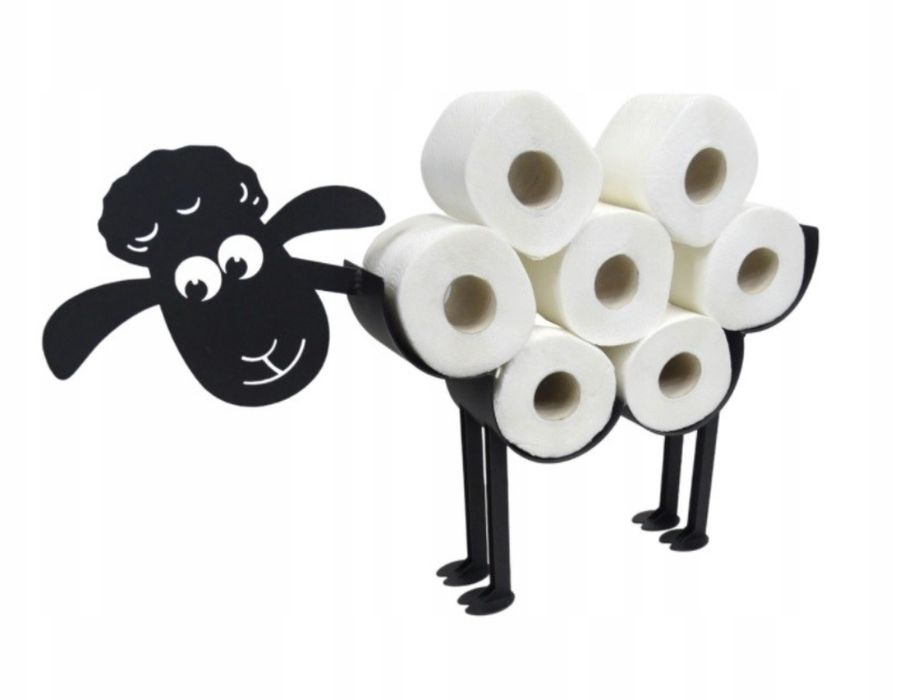 Owca Baran stojak na papier toaletowy