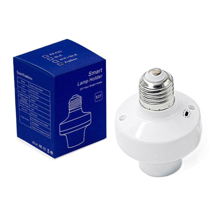 Zdalne sterowanie Gniazdo żarówki E27 Zigbee EweLink