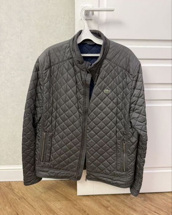 Демисезонная куртка пуховик Lacoste