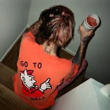 Koszulka Superrradical Lil Peep Go to hell Eurobusiness