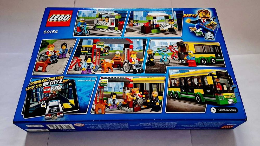 Lego City Traffic 60154 Bus Station selado