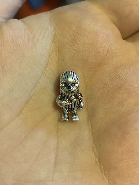 Conjunto de 4 peças / miçangas do Star Wars para pulseira ou fio