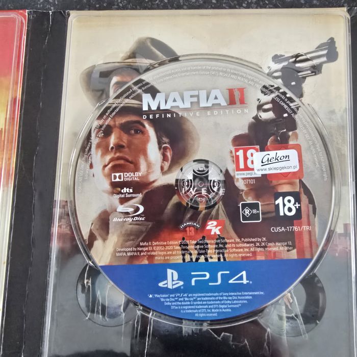 Mafia Trylogia PlayStation 4 PS5 wersja PL