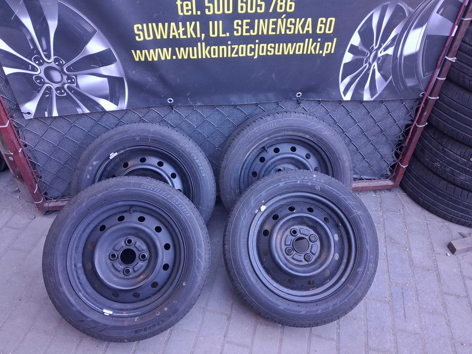 4x koła letnie R14 4x100 Toyota Yaris Aygo Hyundai i10 i20 Kia Rio