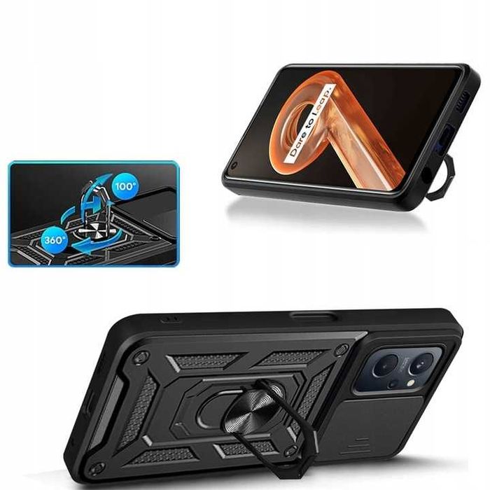 Etui Pancerne do Realme 9i + Szkło Hartowane