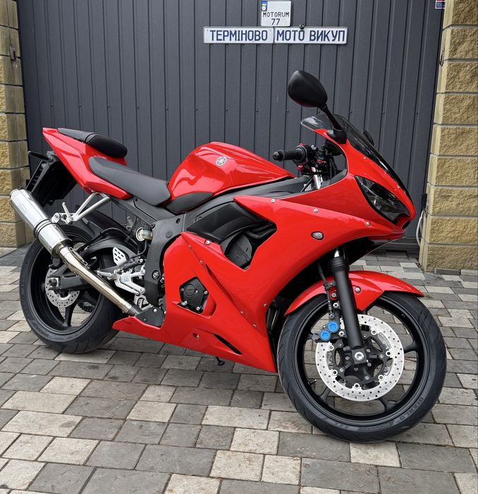 Yamaha R6 без пробігу по Україні обслужений доставка