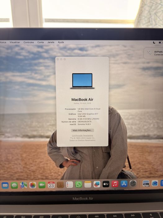 MacBook Air Retina 13" (2018) – Como Novo