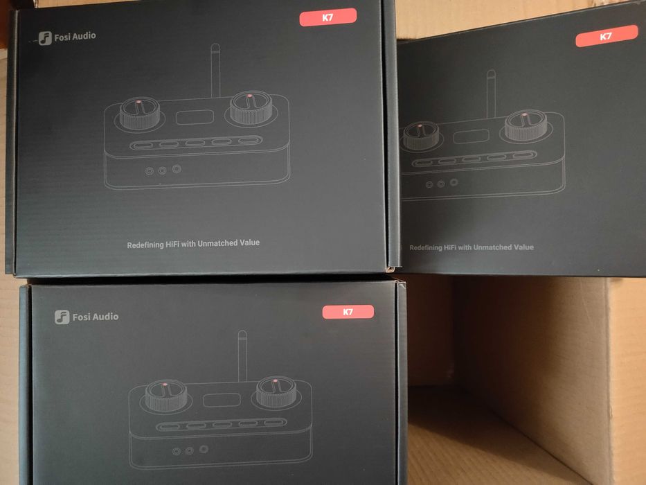 ‼️ Fosi Audio K7 Gaming DAC (EU Plug) - игровой HiFi ЦАП DAC усилитель