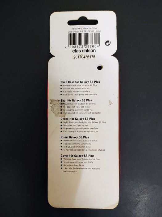 Capa silicone Galaxy S8 Plus