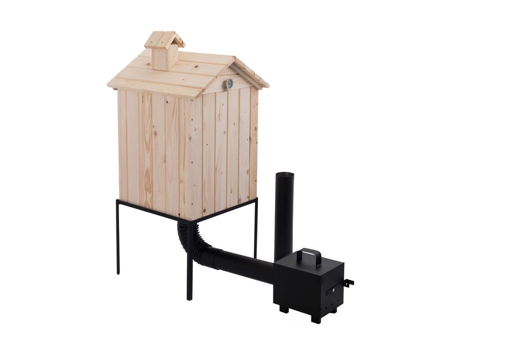 Wedzarnia ogrodowa drewniana zestaw hit