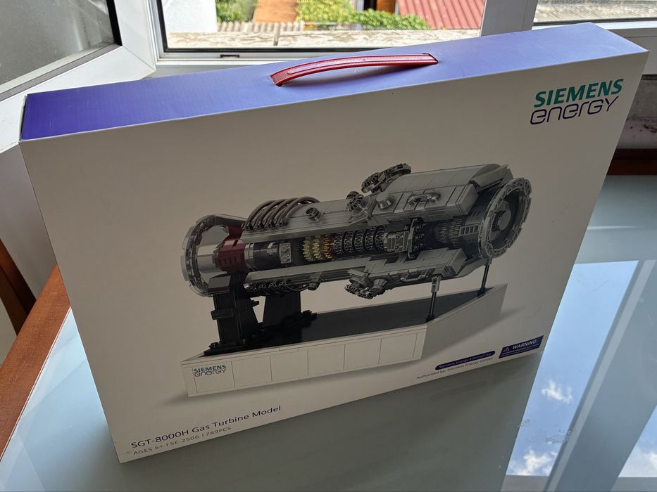 LEGO Siemens Energy - Turbina a Gás (Edição Especial)