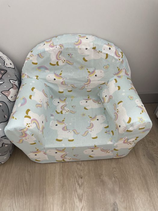 Fotel puf dla dziecka 2 sztuki