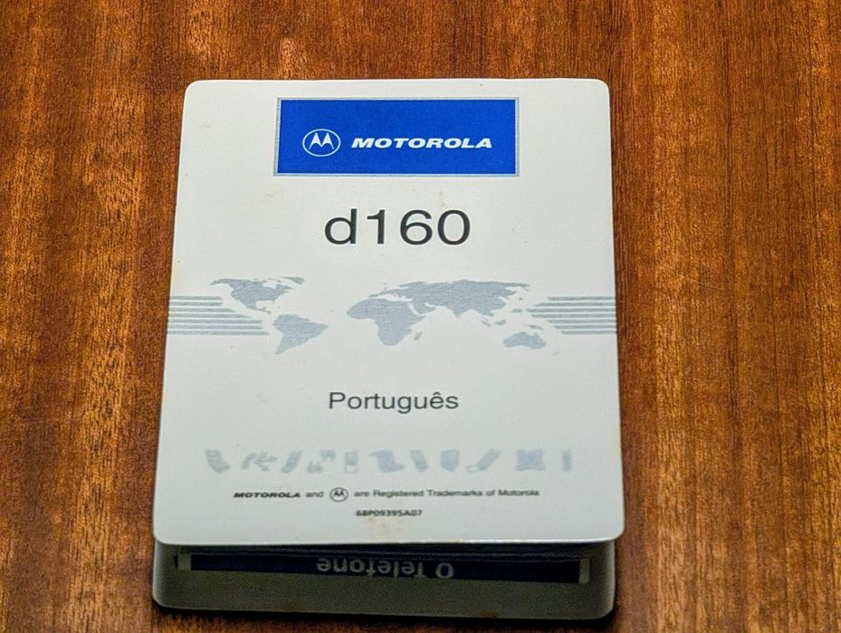 Manual Telemóvel Motorola D160