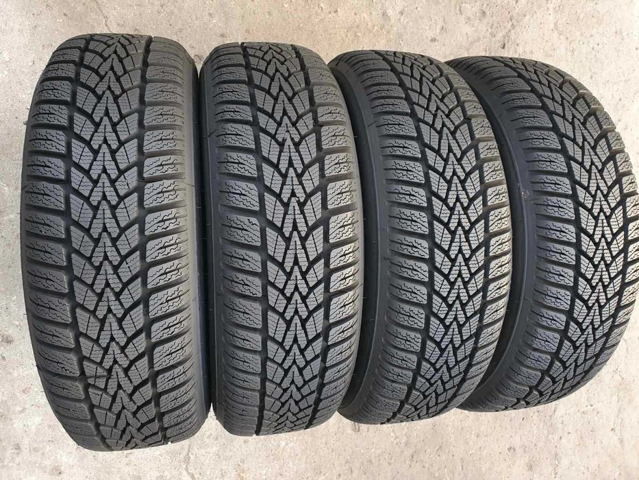 4x Dunlop Winter Response 2  185/60r15  8,5mm Nowe 2024r  Demo
