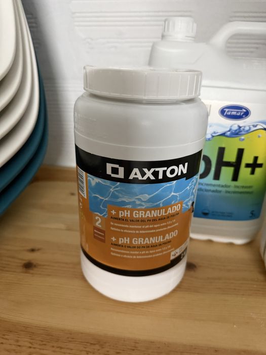 Produtos para Piscina/Jacuzzi (Ph+, Ph+ granulado e Ph-)