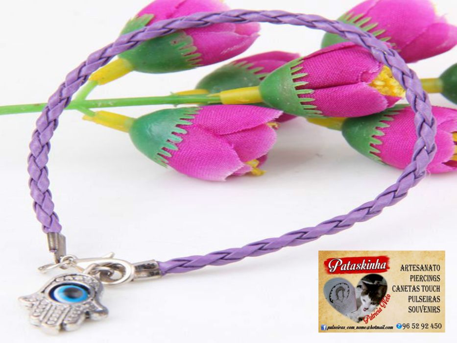 pulseiras Hamsã contra inveja e mau olhado