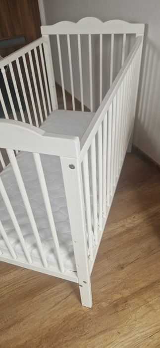 Łóżeczko dziecięce niemowlęce materac gratis