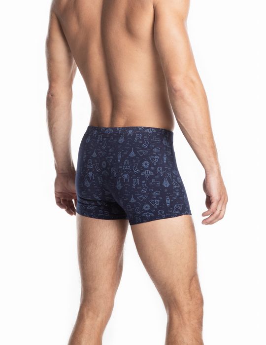 Lama Bokserki Męskie Granatowe R. Xl