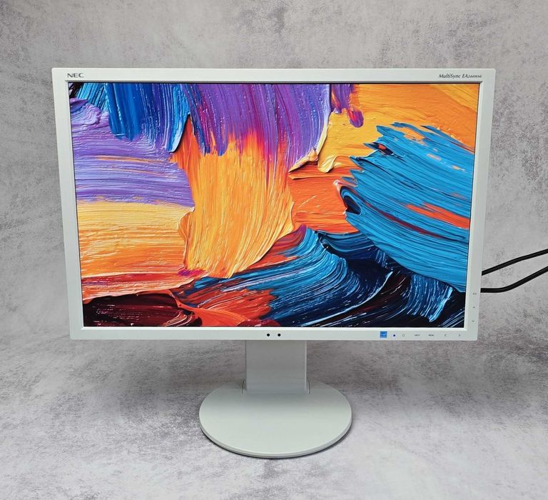 Монітор 24" NEC ea244wmi 1920*1200 16:10 IPS LED Світло-сірий вбудовані динаміки (2x1Вт) (є кількість) + Гарантія 12 місяців