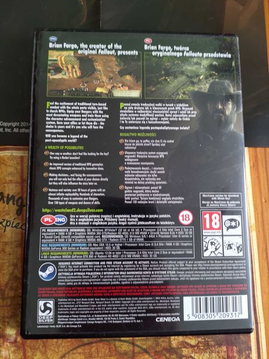 Wasteland 2 Edycja Strażnika PL - Ranger Edition