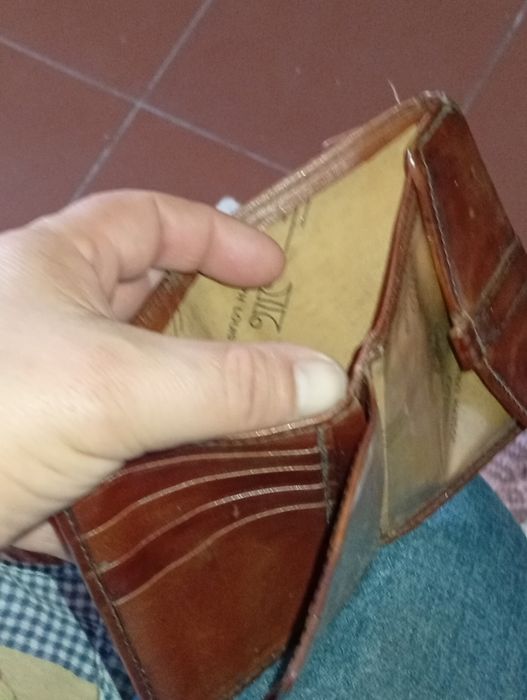 Carteira em Cabedal Puro da JL Joseph Louis em estado nova