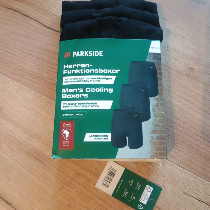 Nowe bokserki męskie Parkside 3 sztuki