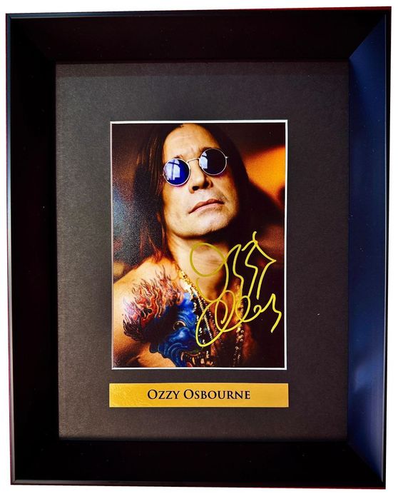 Автограф Оззі Осборна