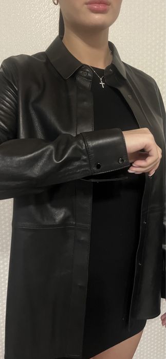 Рубашка шкіряна Massimo Dutti