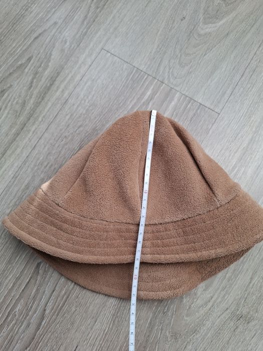 Bucket hat polarowy kapelusz camel Rabionek roz. 56 vintage retro styl