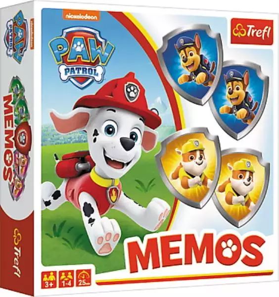 Psi Patrol. Memos. Trefl. Nowy Produkt