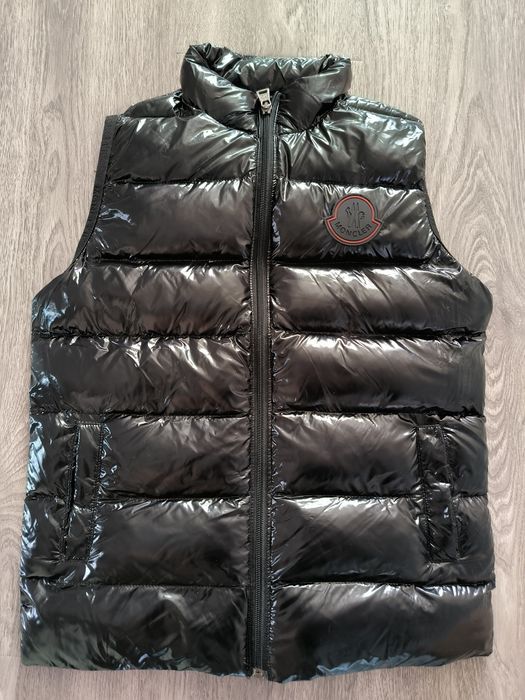Дитячий жилет Moncler (Монклер) на 4-6 років / Глянцева жилетка