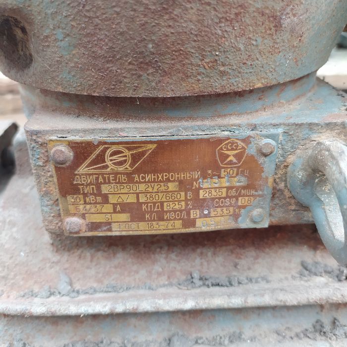 Електро двигун для віялки зерна ,млина,мукомолки 220вт,насос